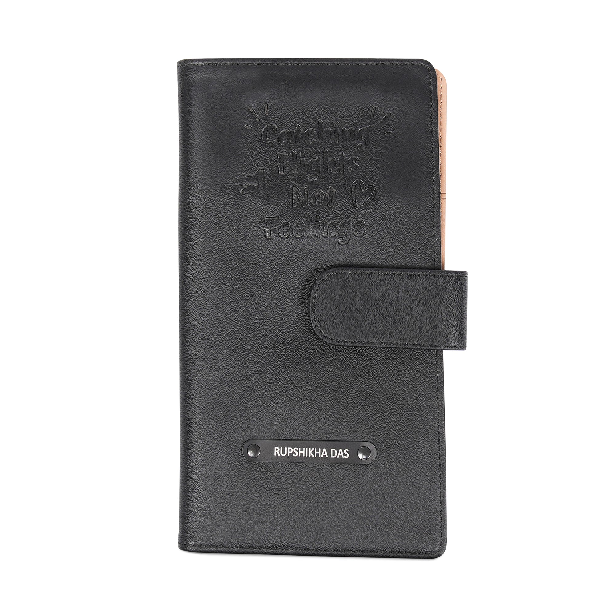 Family Passport Holder - Catching Flights Not Feelings
