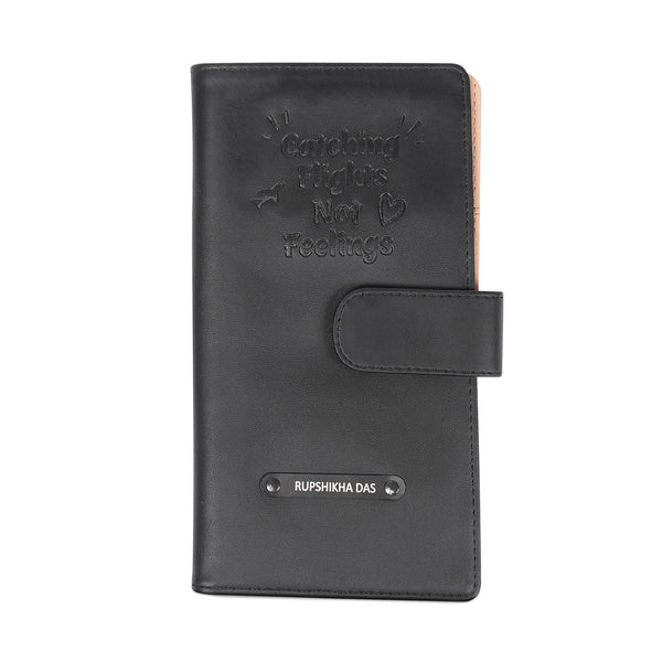 Family Passport Holder - Catching Flights Not Feelings