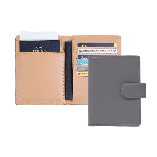 Passport Wallet - Ash Grey