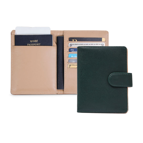 Passport Wallet - Forest Green