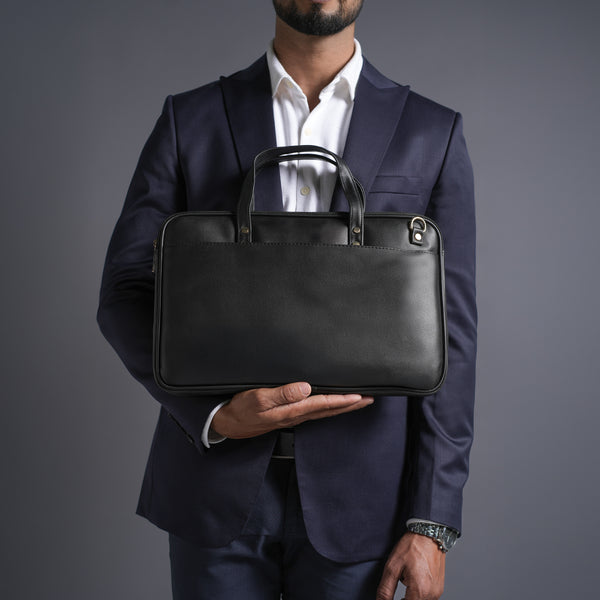 Aero Laptop Bag - Charcoal Black