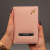 Passport Cover - Denim Blush