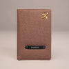 Passport Cover- Denim Mocha