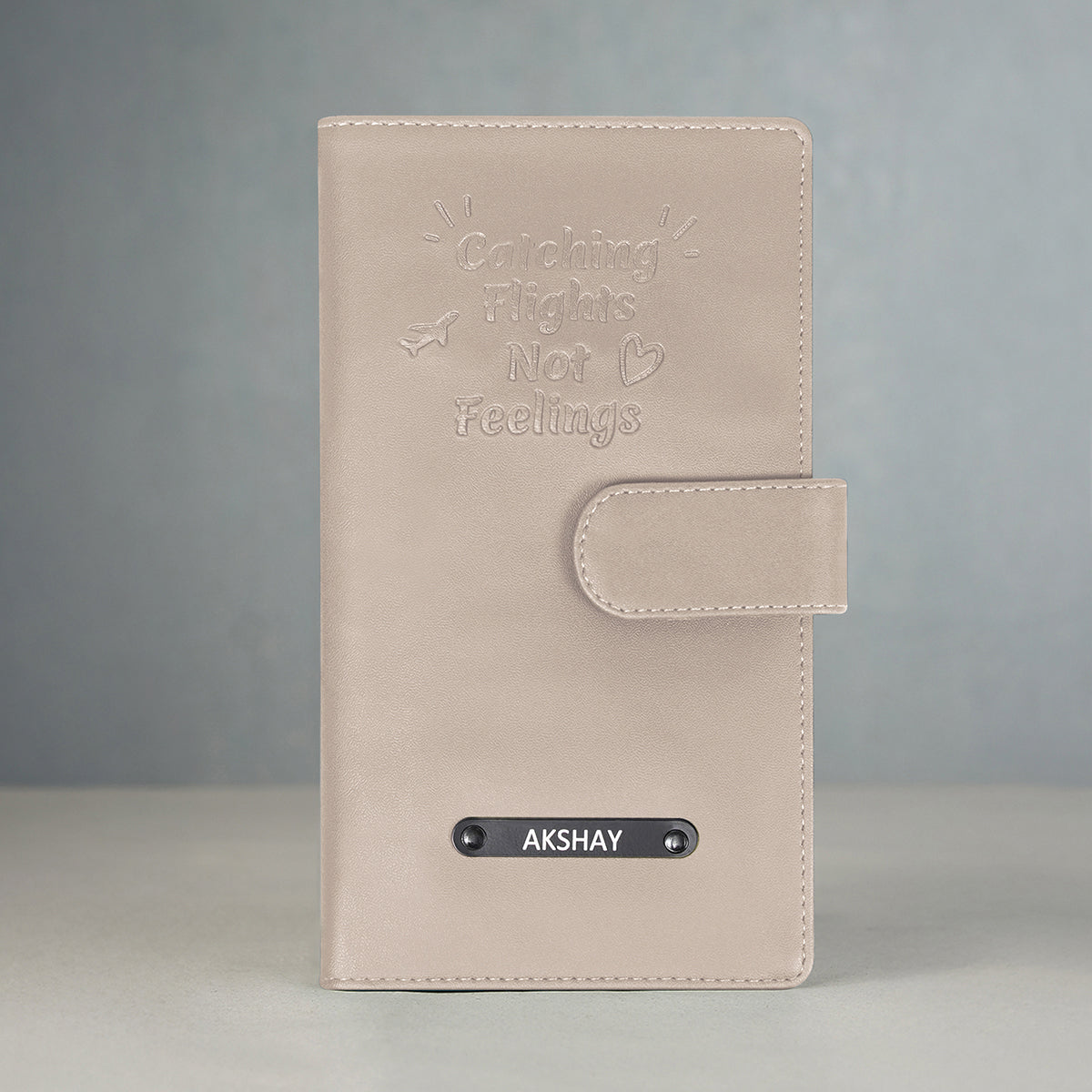 Family Passport Holder - Catching Flights Not Feelings