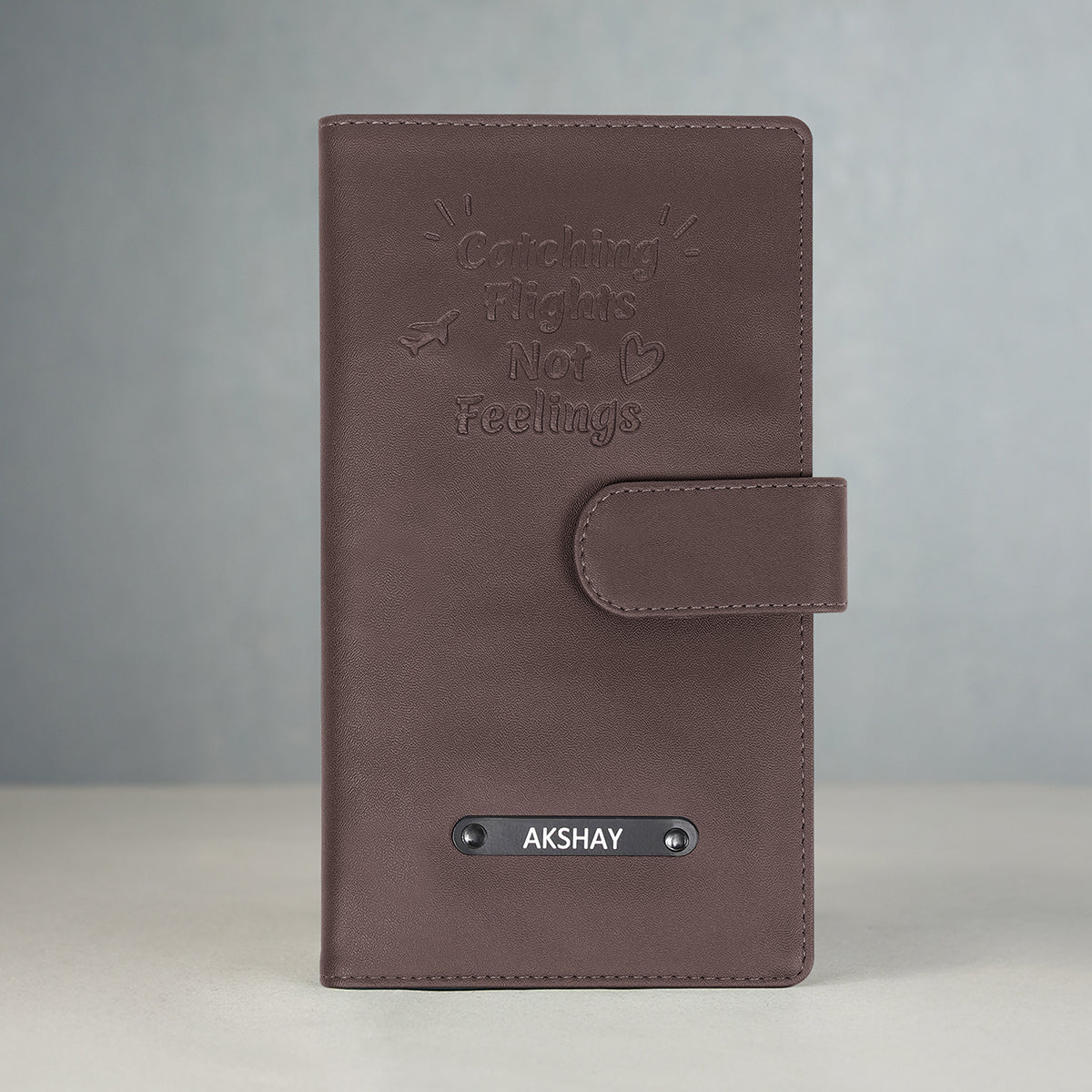 Family Passport Holder - Catching Flights Not Feelings