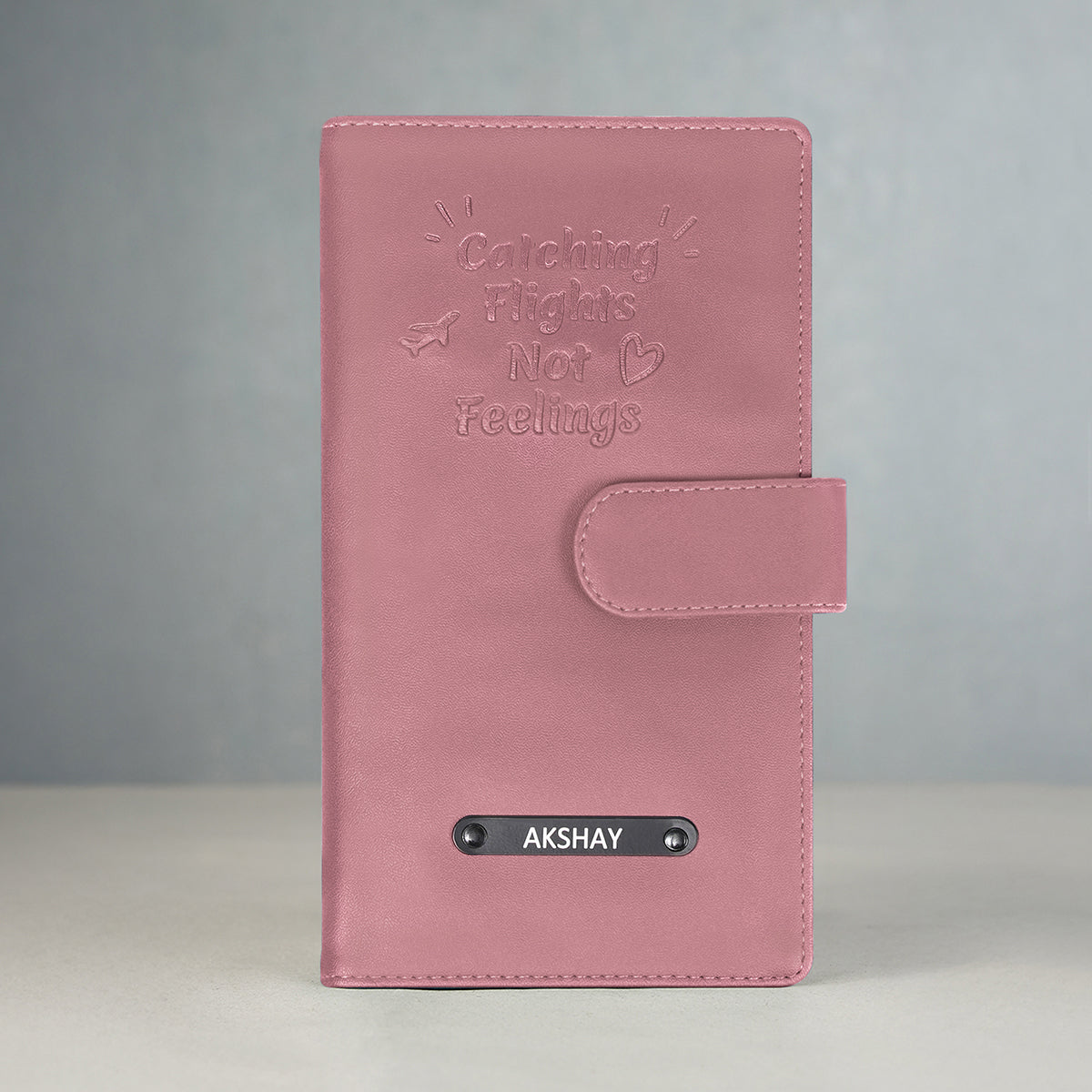 Family Passport Holder - Catching Flights Not Feelings