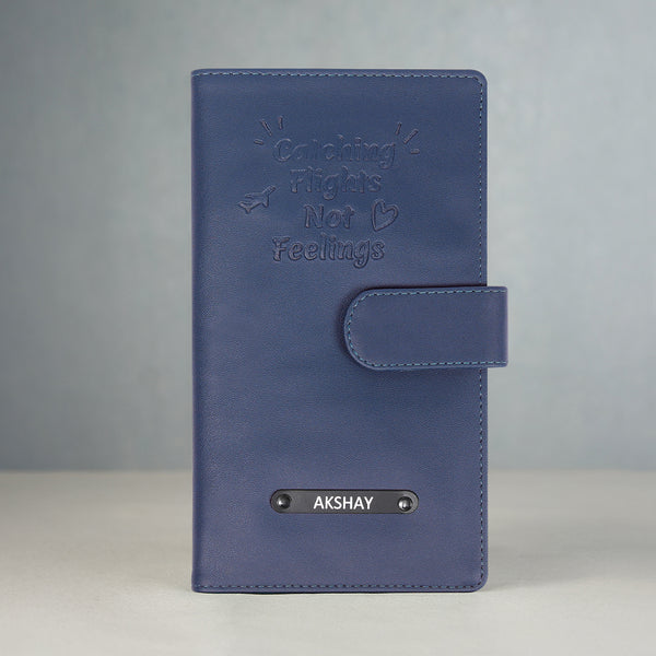 Family Passport Holder - Catching Flights Not Feelings