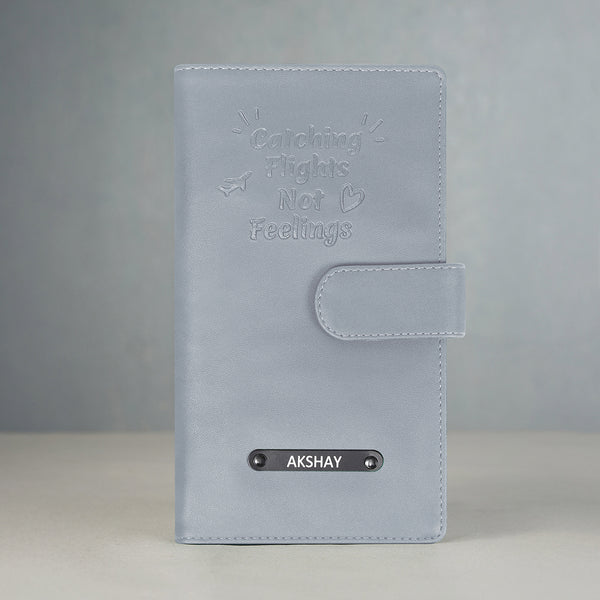 Family Passport Holder - Catching Flights Not Feelings