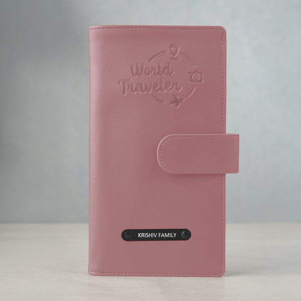 Family Passport Holder - World Traveler