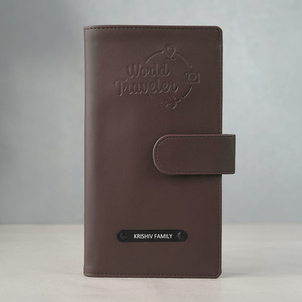 Family Passport Holder - World Traveler