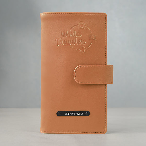 Family Passport Holder - World Traveler