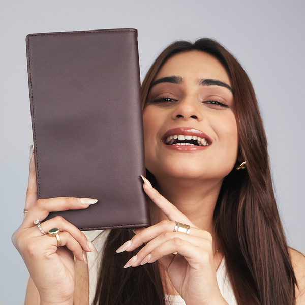 Family Passport Holder with Zipper
