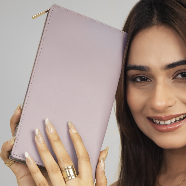 Family Passport Holder with Zipper