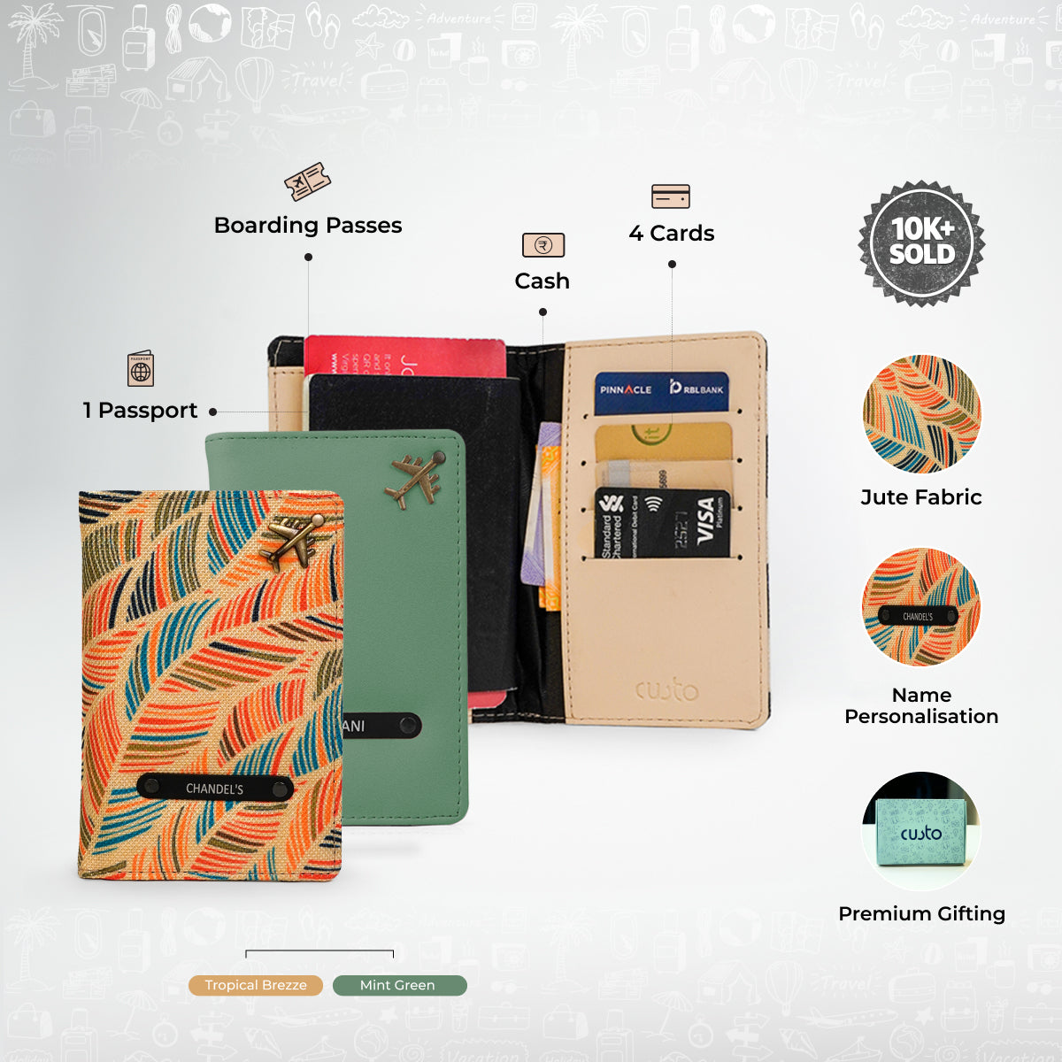 Passport Cover - Pack of 2