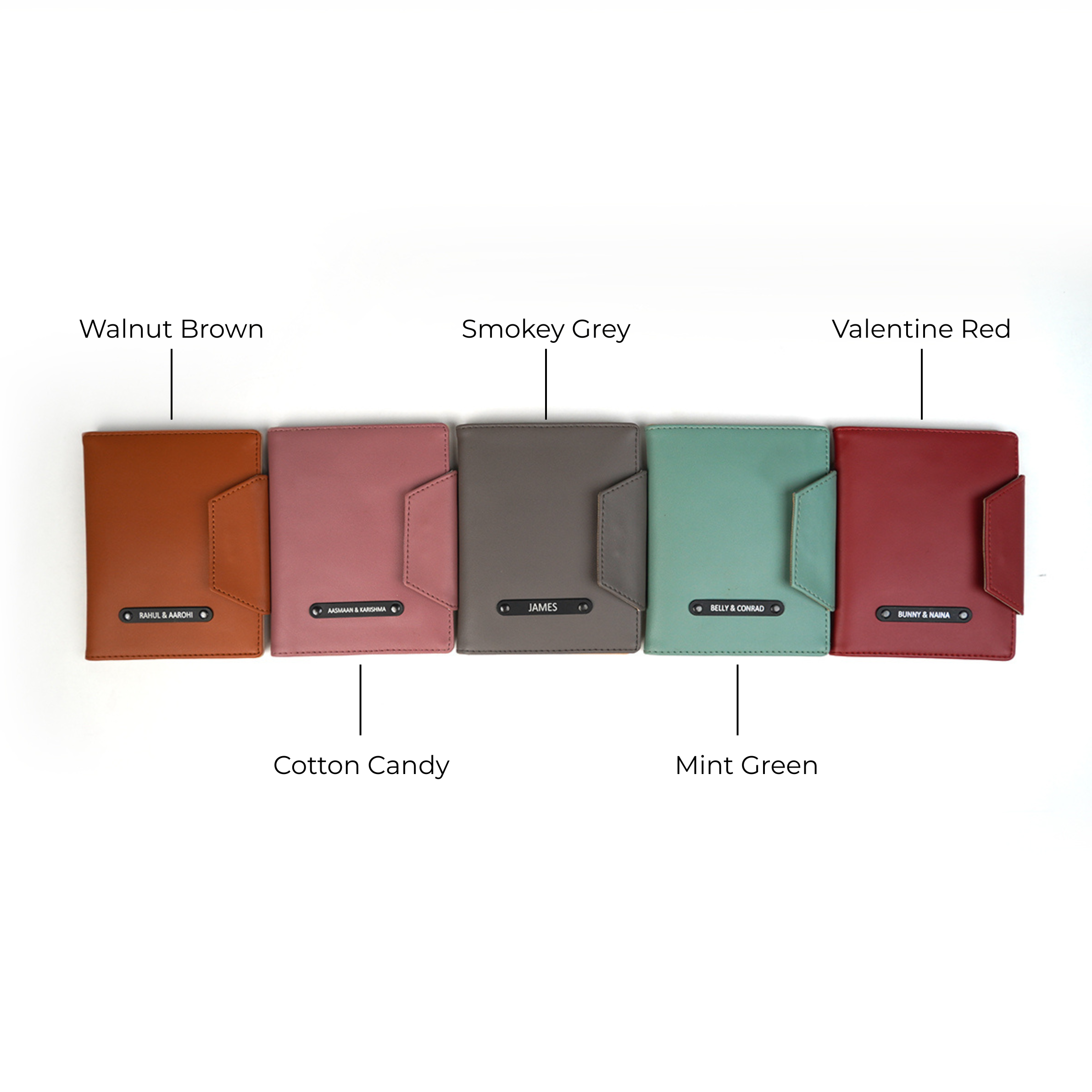 Dual Passport Holder Pack of 5 | Custo