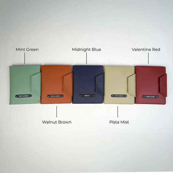 Dual Passport Holder Pack of 5 | Custo