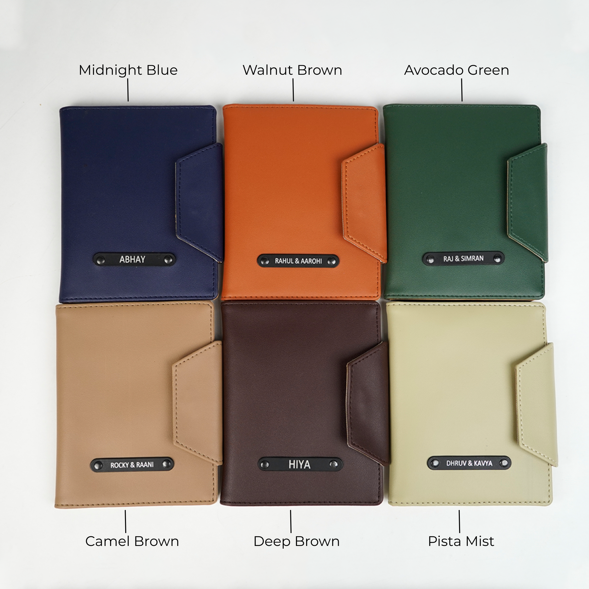 Dual Passport Holder Pack of 6 | Custo