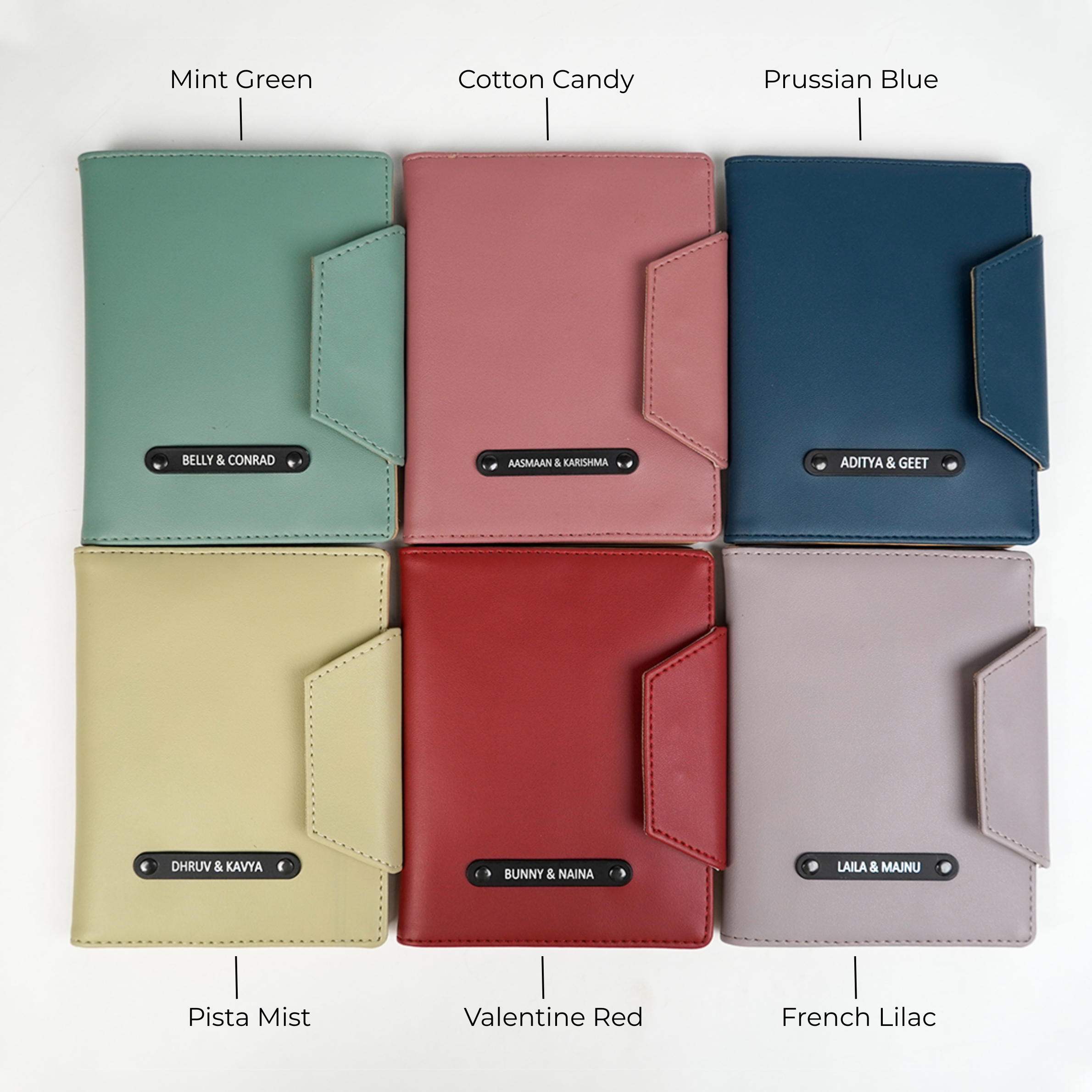 Dual Passport Holder Pack of 6 | Custo