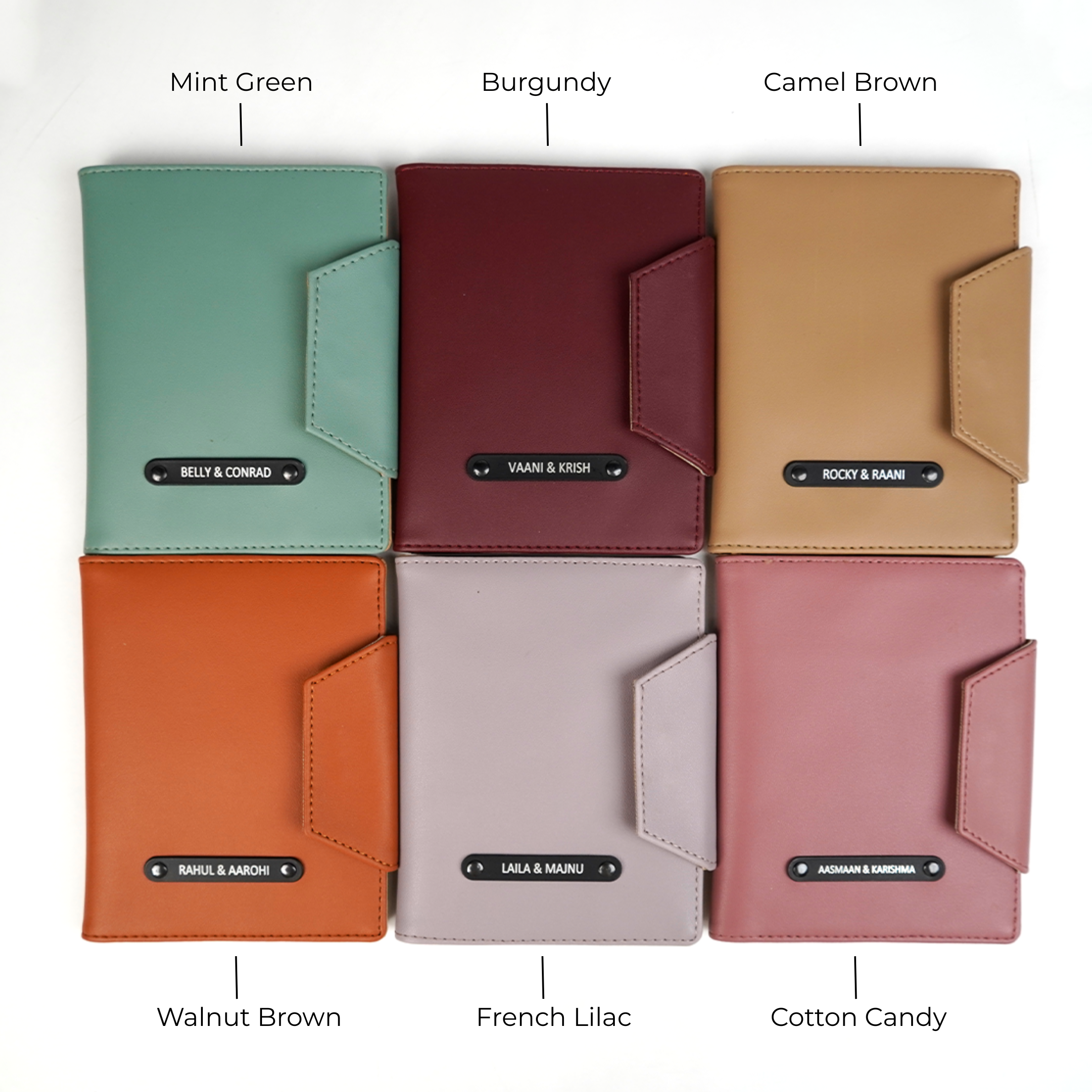 Dual Passport Holder Pack of 6 | Custo