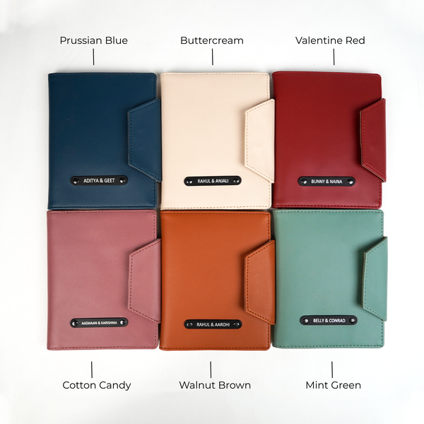 Dual Passport Holder Pack of 6 | Custo