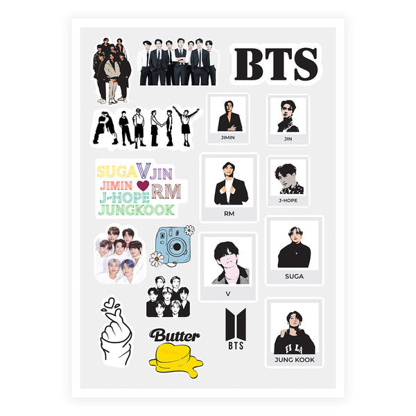 Sticker pack of 3  - KPop