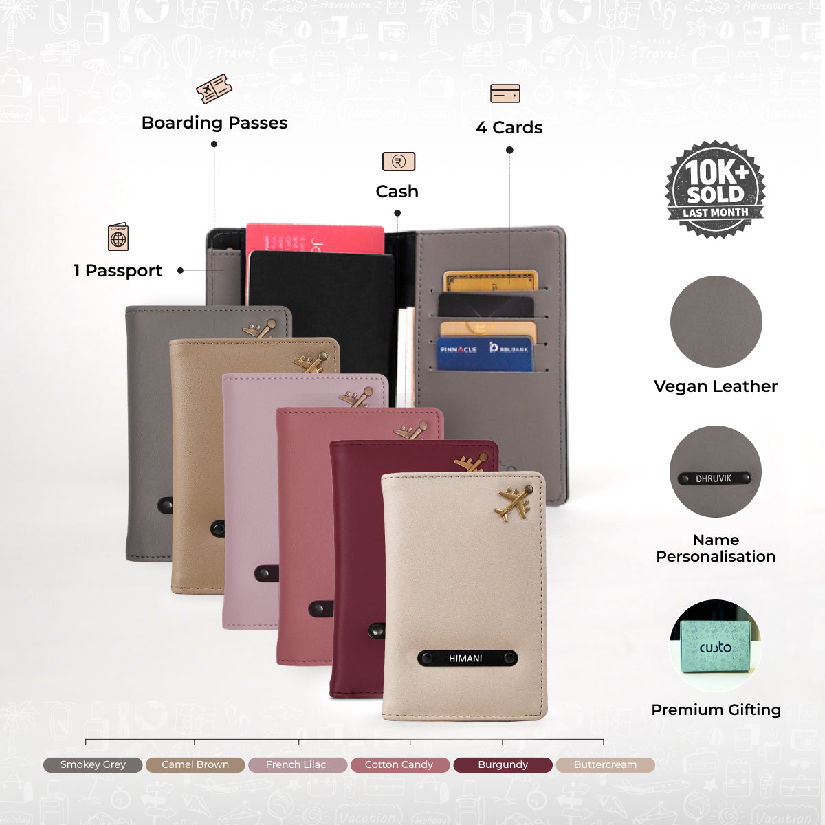 Passport Cover - Pack of 6