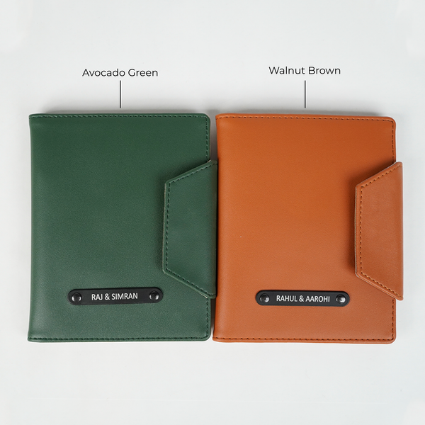 Dual Passport Holder Pack of 2 | Custo