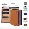 Family Passport Holder with Zipper - Pack of 3