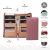 Family Passport Holder with Zipper