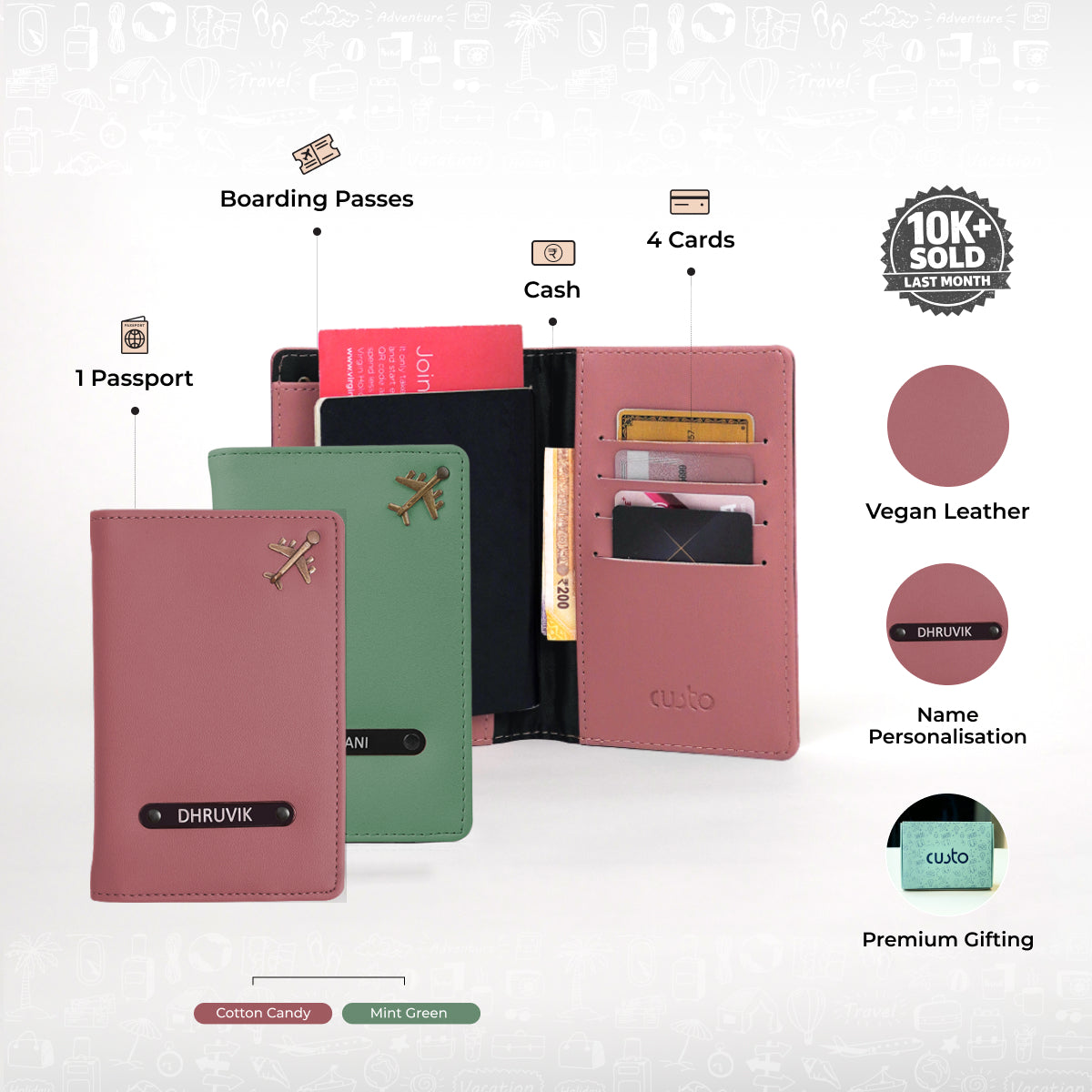 Passport Cover - Pack of 2
