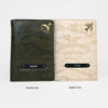 Passport Cover Pack of 2 in Hunter Croc and Oyster Croc | Custo