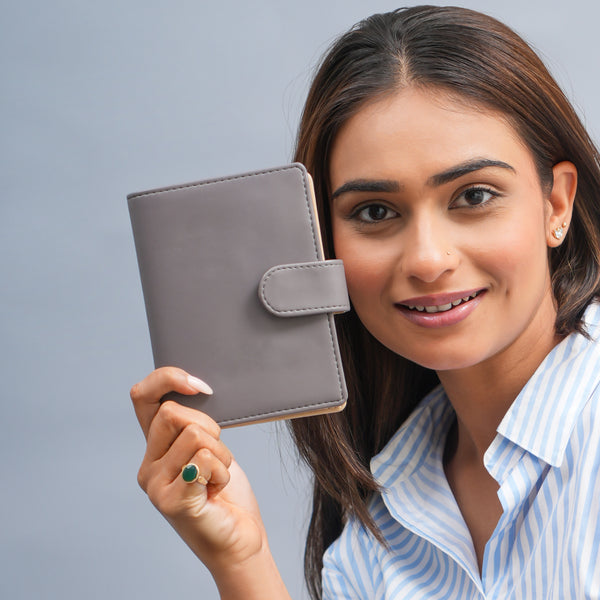 Passport Wallet - Ash Grey