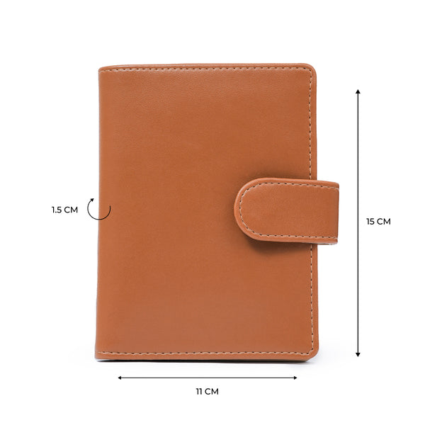 Passport Wallet - Burnt Caramel