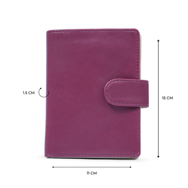 Passport Wallet - Cherry Wine