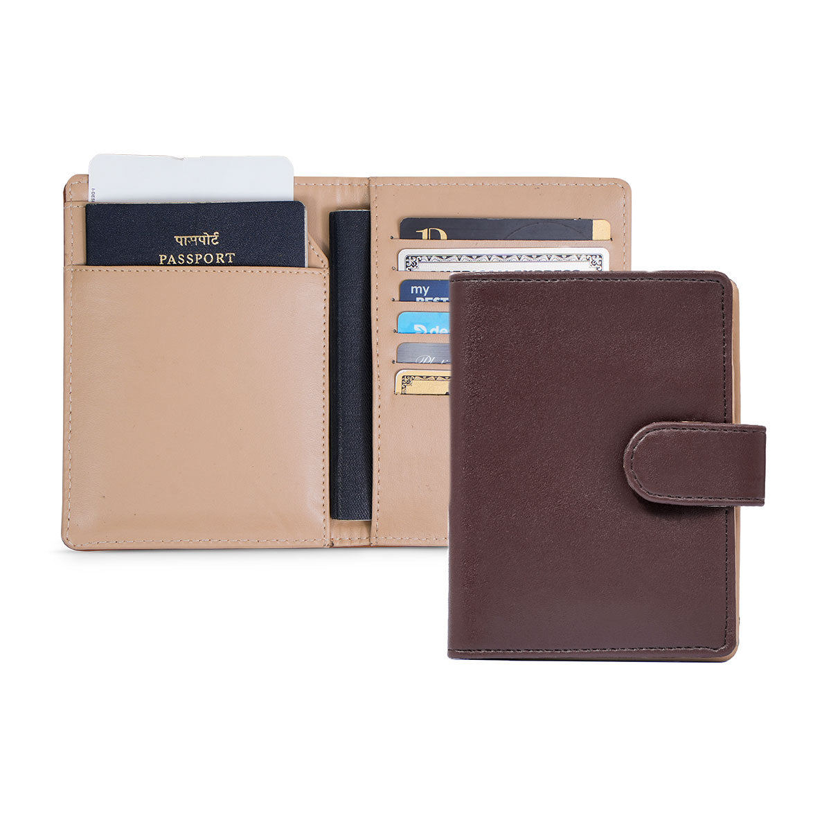 Passport Wallet - Espresso Brown