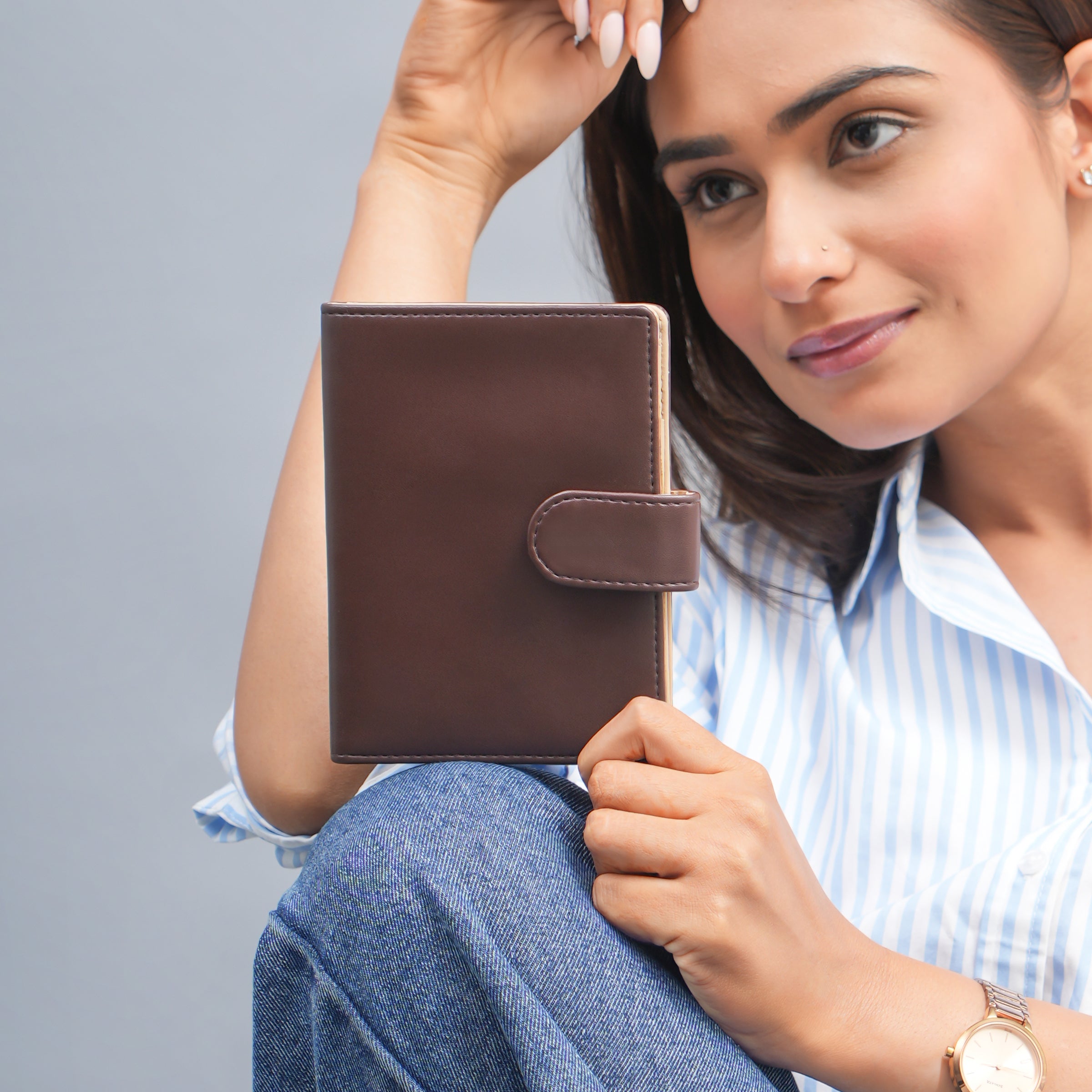 Passport Wallet - Espresso Brown
