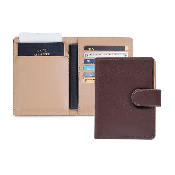 Passport Wallet - Espresso Brown