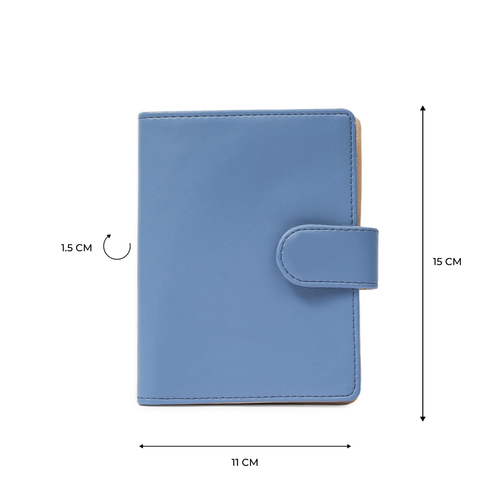 Passport Wallet - Marine Blue
