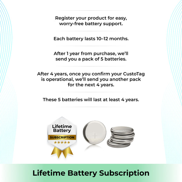 CustoTag for Android - Pack of 3