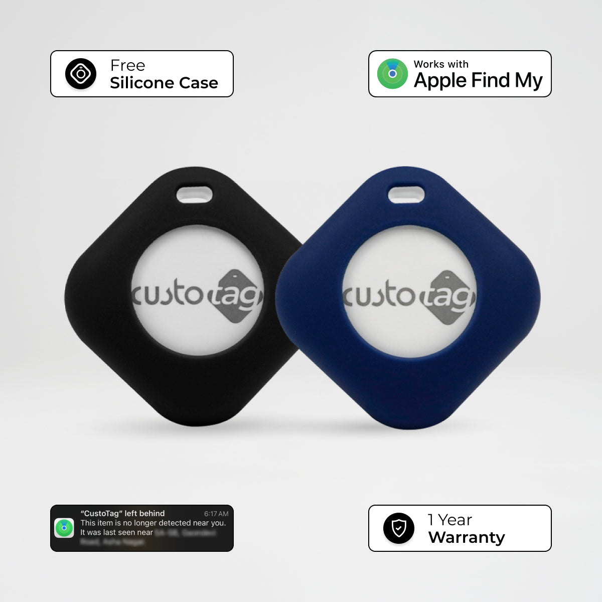 CustoTag - Pack of 2