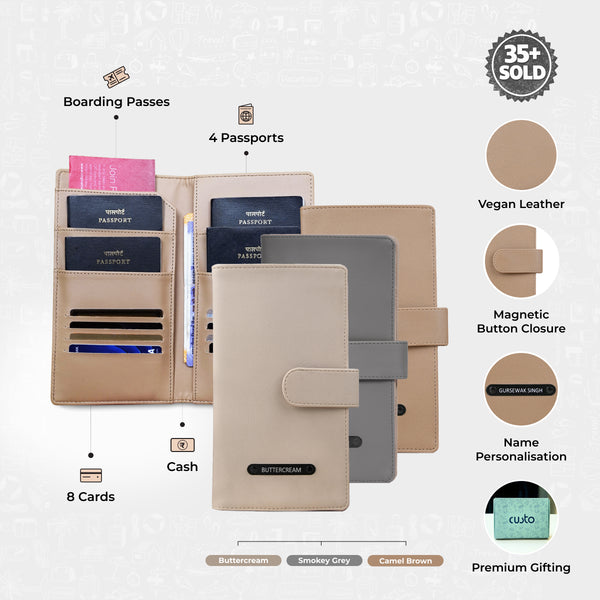 Family Passport Holder - Pack of 3