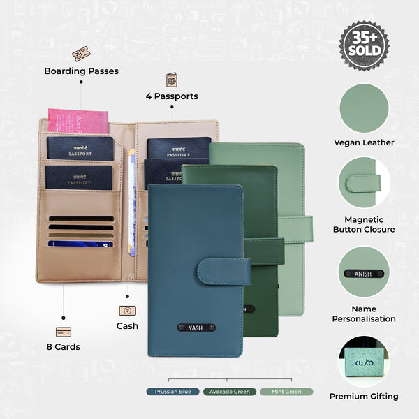 Family Passport Holder - Pack of 3