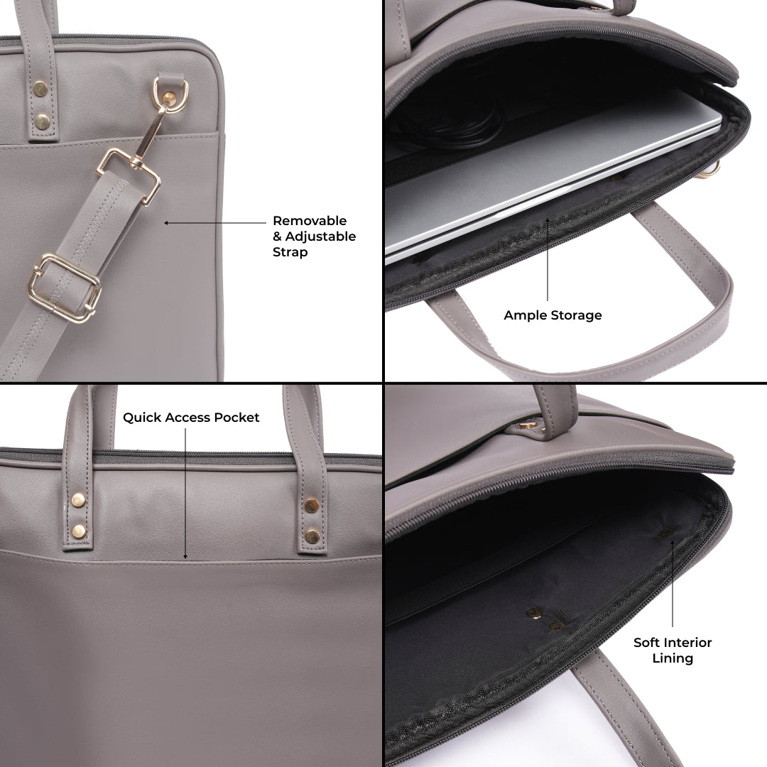 Aero Laptop Bag - Smokey Grey