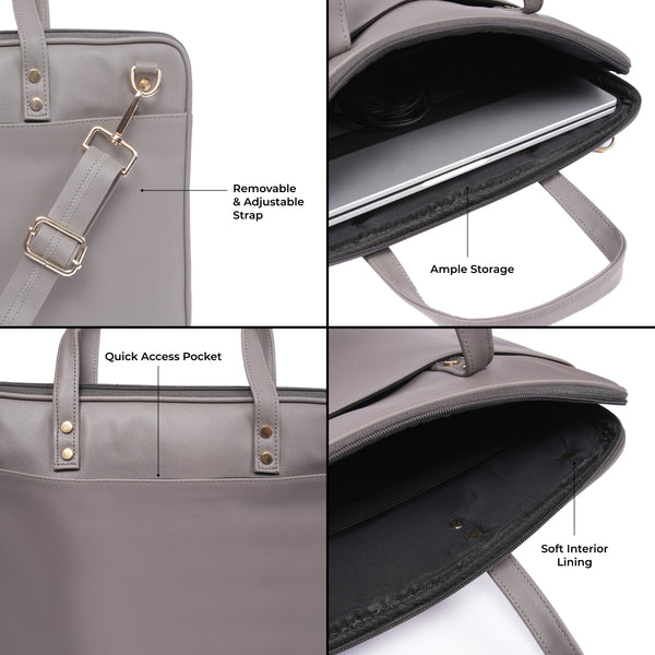 Aero Laptop Bag - Smokey Grey