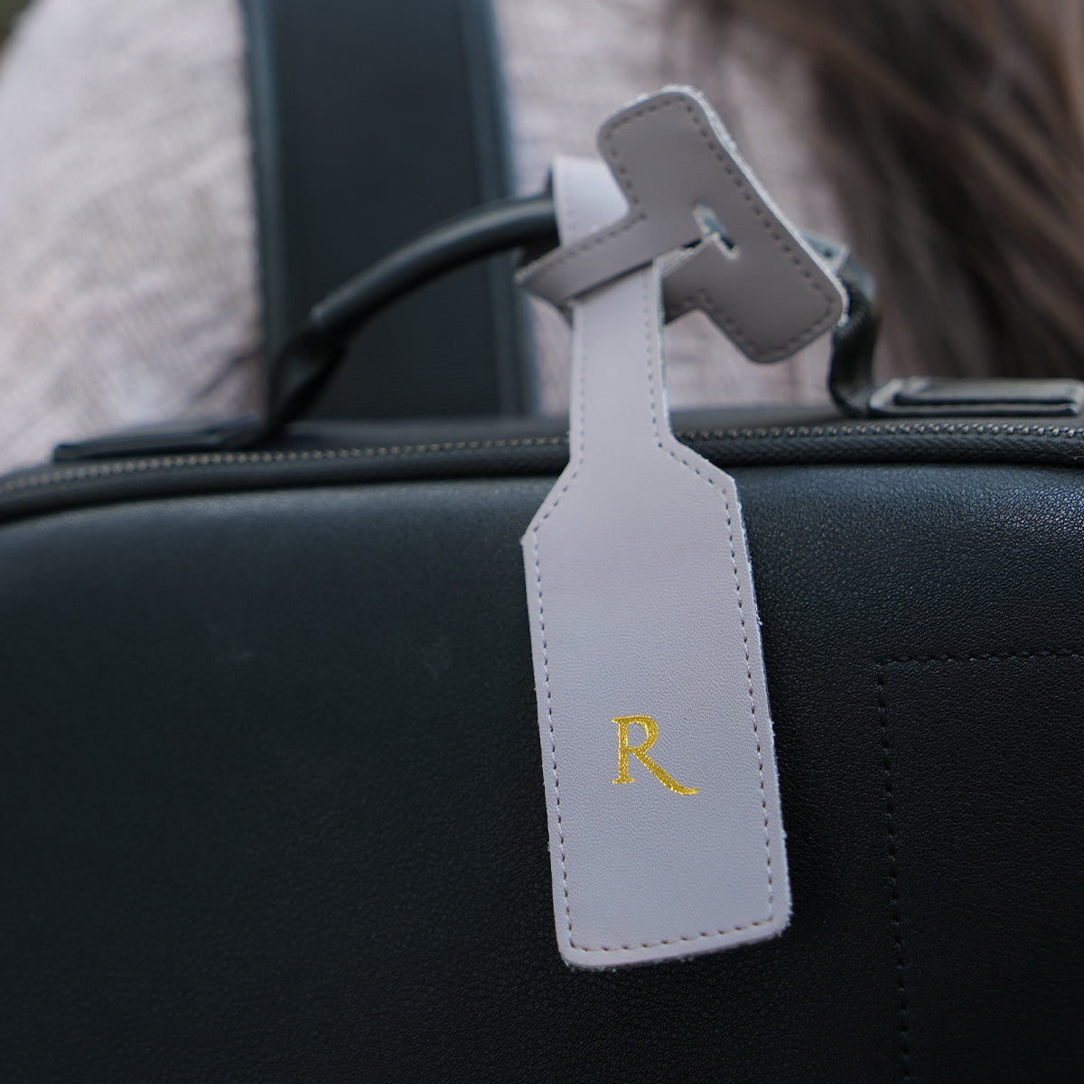 Personalized Luggage Tag French Lilac