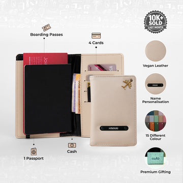 Personalised Passport Cover with Name | Custo