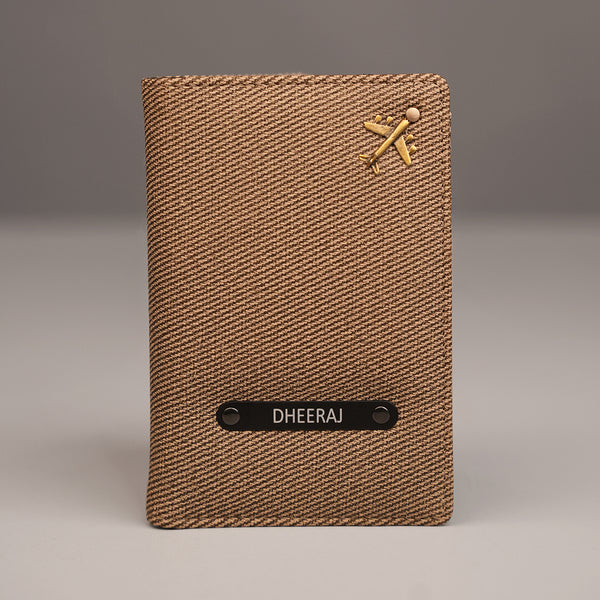 Passport Cover- Denim Mud