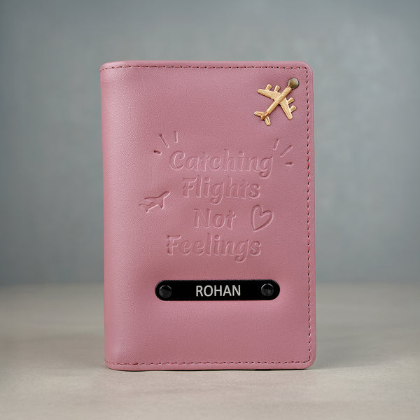 Passport Cover - Catching Flights Not Feelings