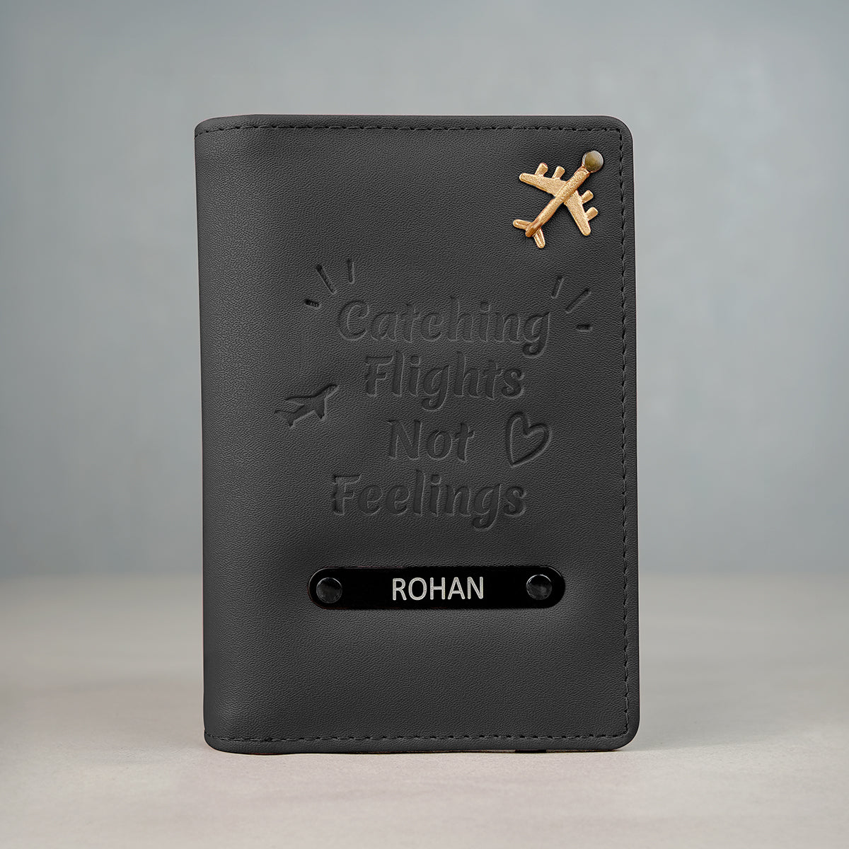 Passport Cover - Catching Flights Not Feelings