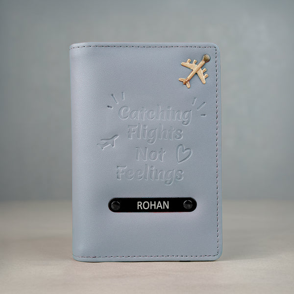 Passport Cover - Catching Flights Not Feelings